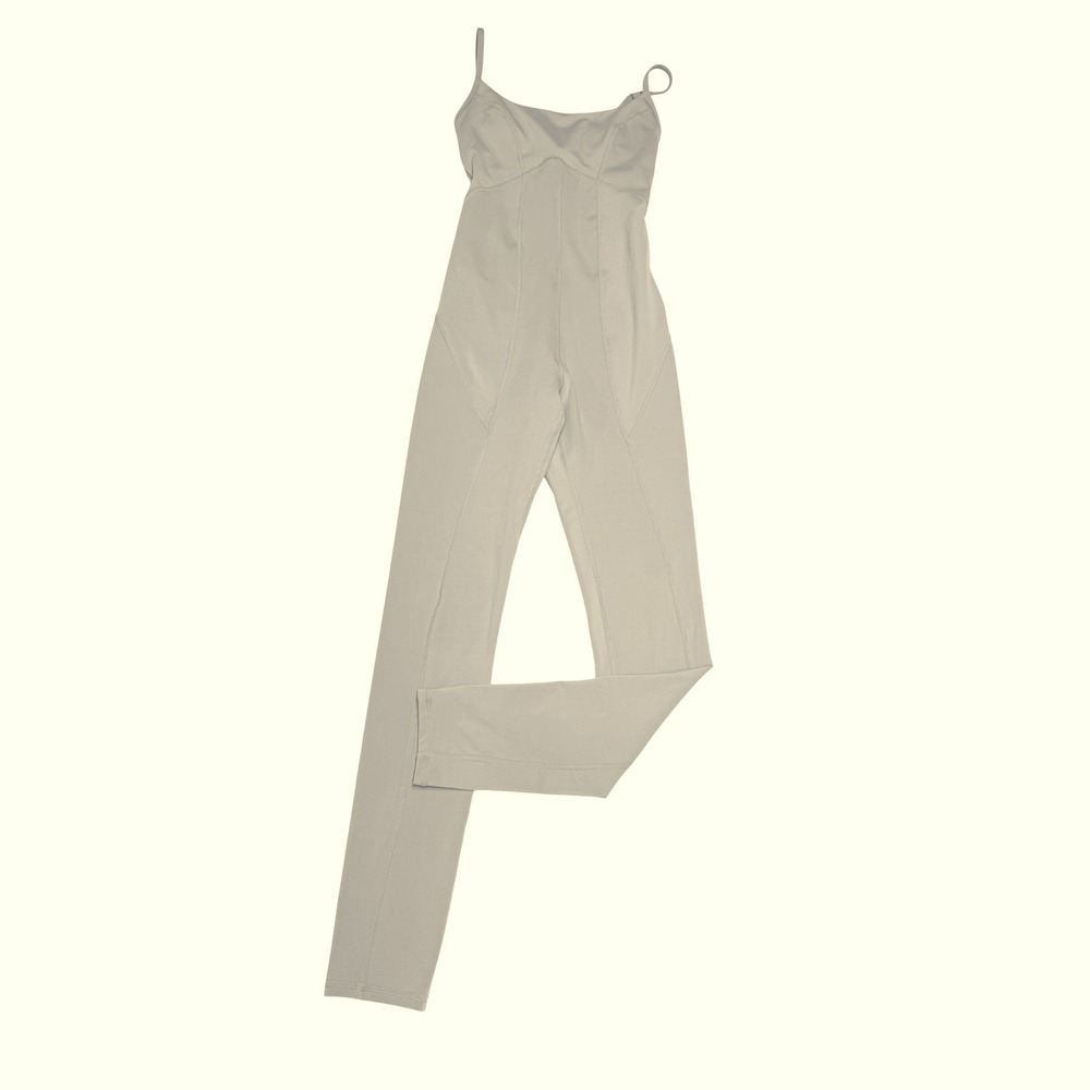 L*Space Active Women Sage Green Full Length Bodysuit Unitard XS Activewear